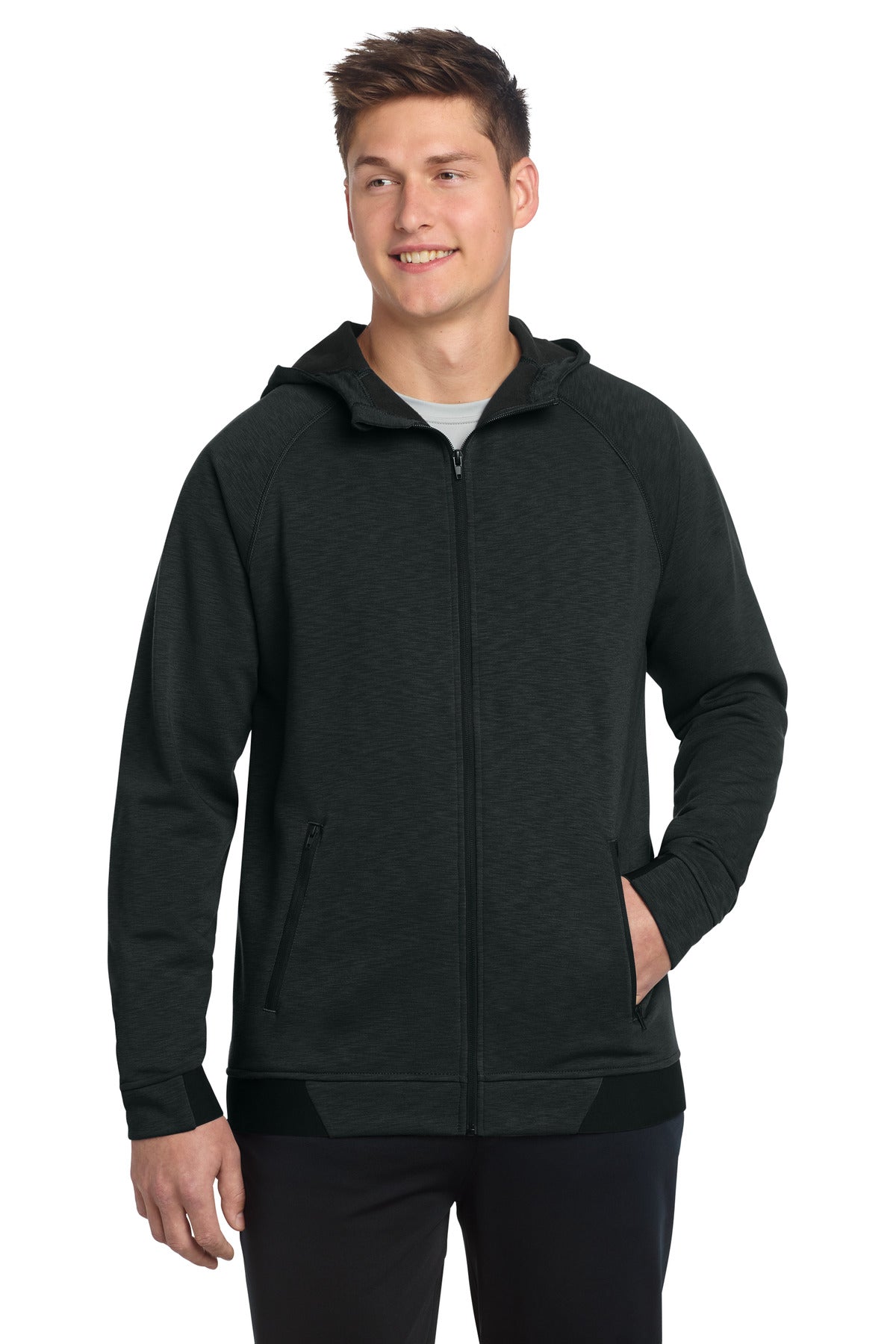 Sport-Tek® PosiCharge® Strive Hooded Full-Zip ST570