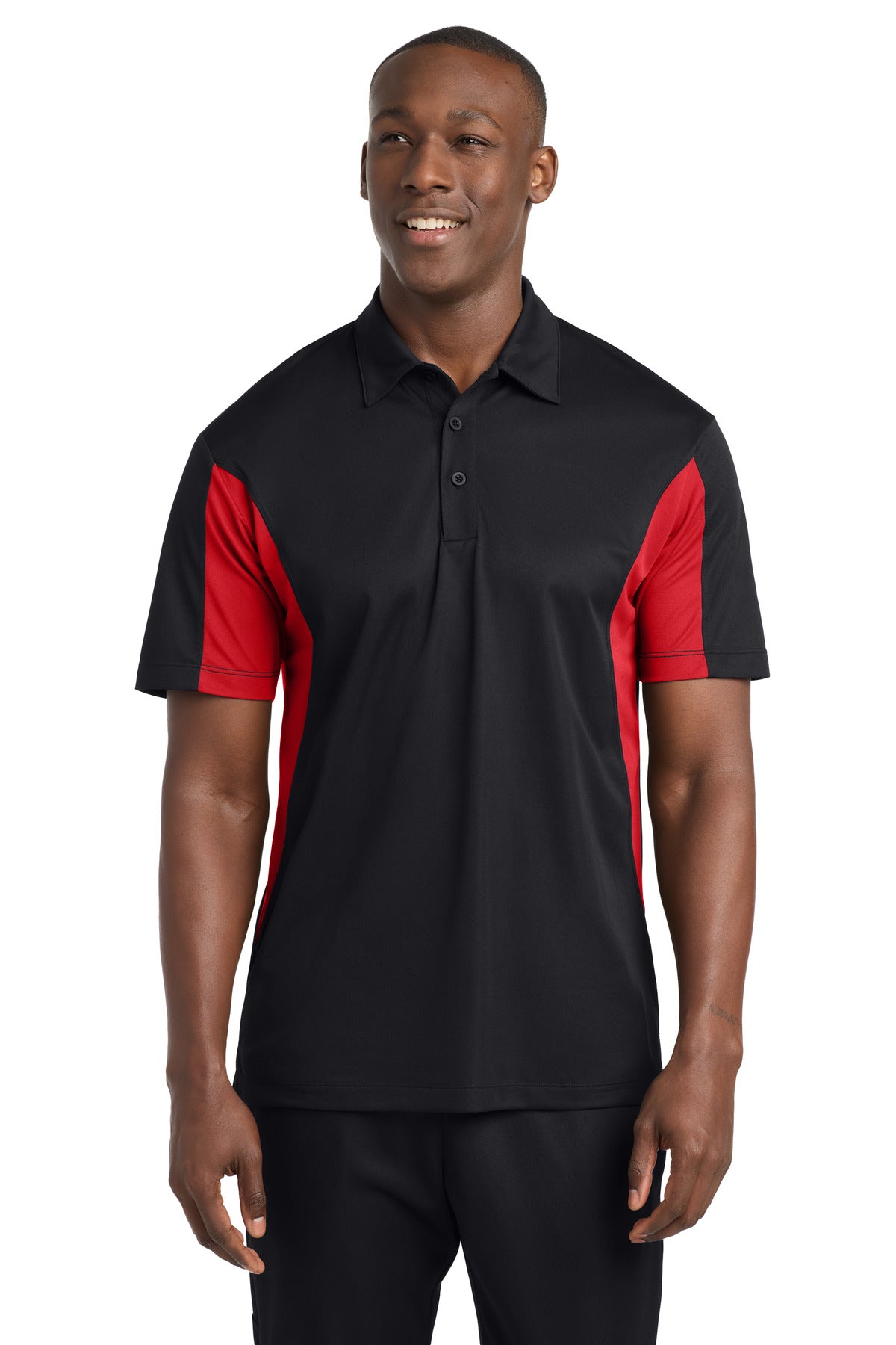 Sport-Tek® Side Blocked Micropique Sport-Wick® Polo. ST655