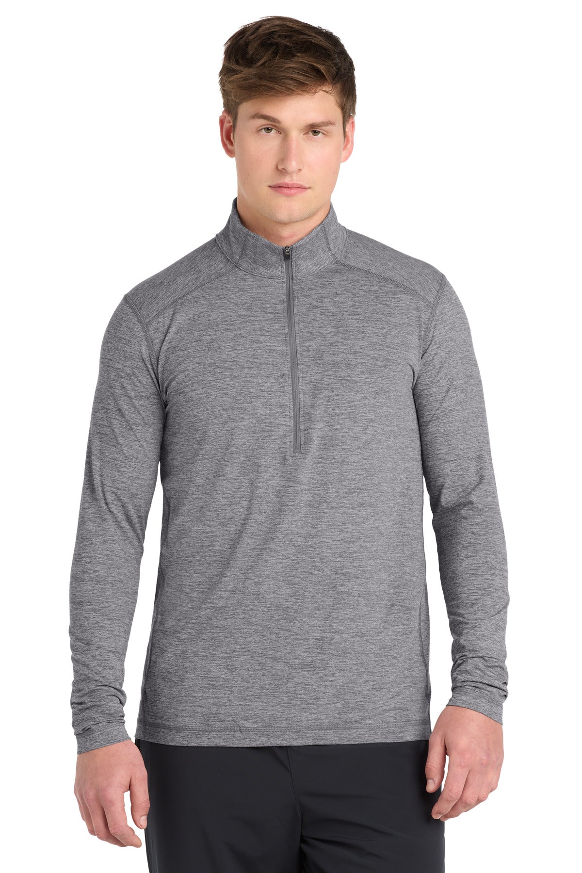 Sport-Tek ® Exchange 1.5 Long Sleeve 1/2-Zip. ST711