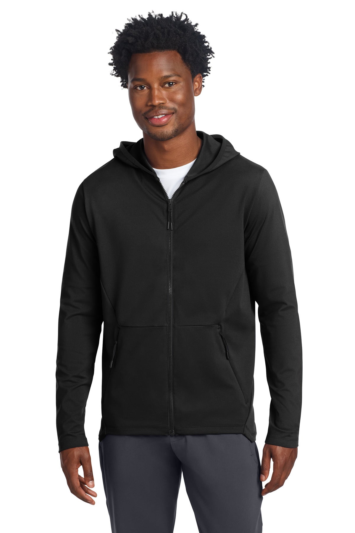 Sport-Tek® Circuit Hooded Full-Zip ST870