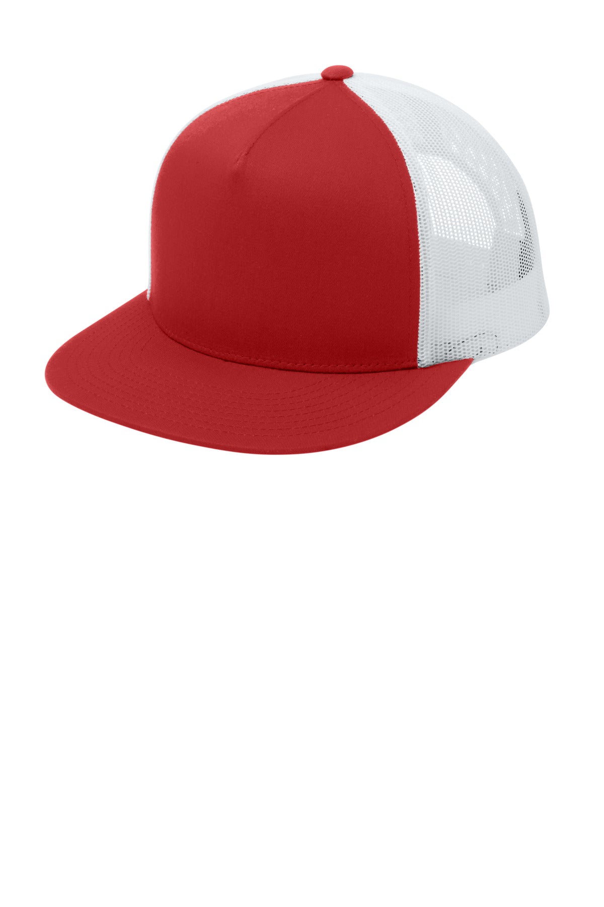 Sport-Tek® YP Classics ® 5-Panel Classic Trucker Mesh Back Cap. STC38