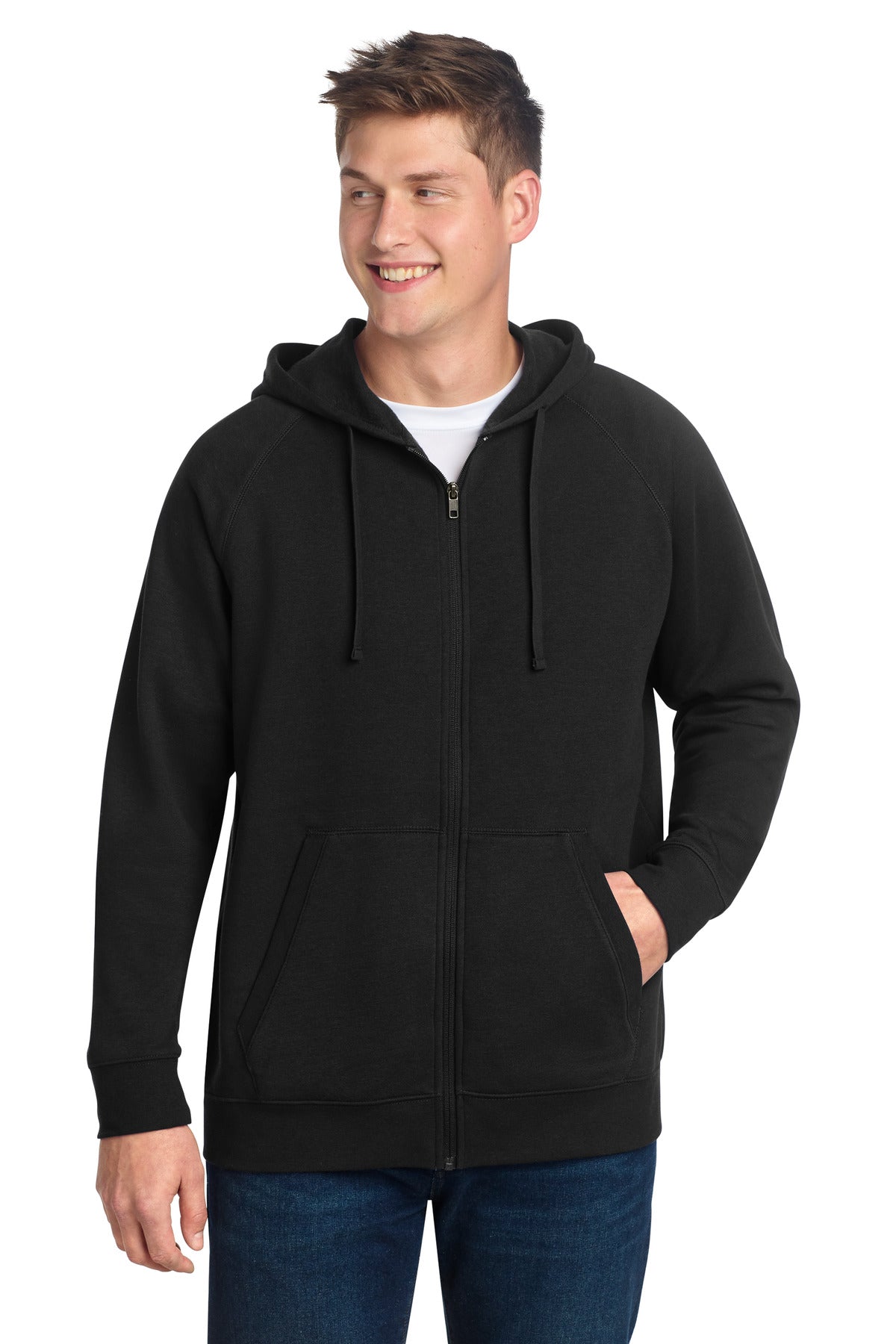 Sport-Tek® Drive Fleece Hooded Full-Zip STF201