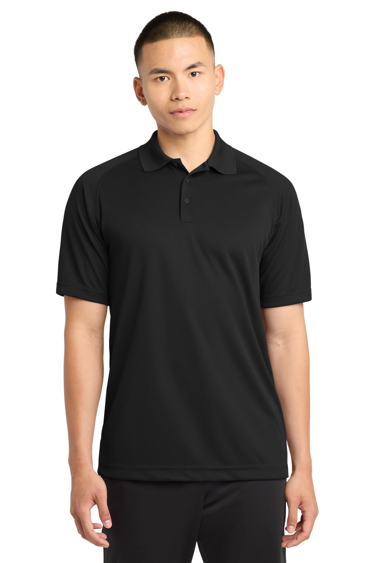 Sport-Tek® Dry Zone® Raglan Polo. T475