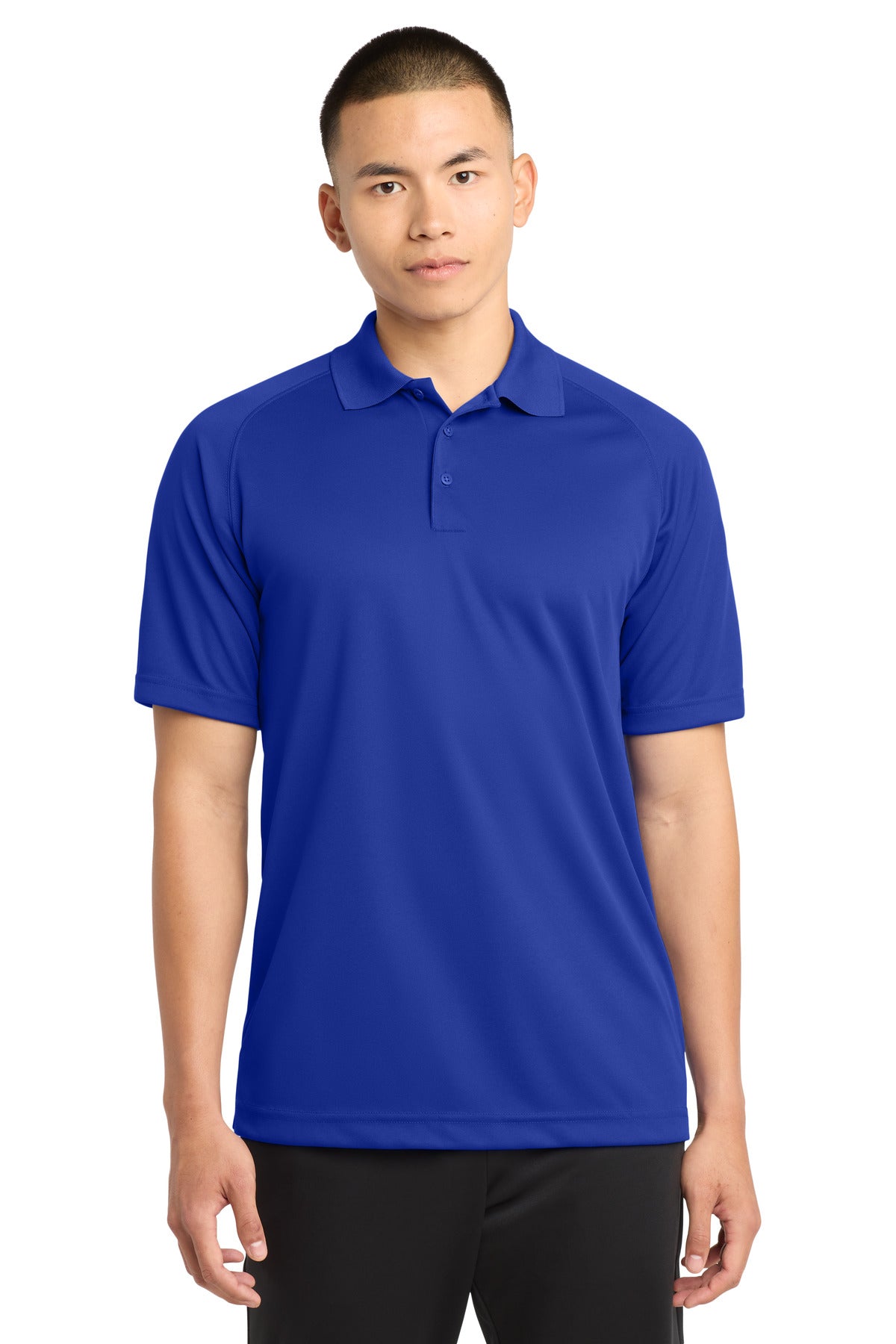 Sport-Tek® Dry Zone® Raglan Polo. T475