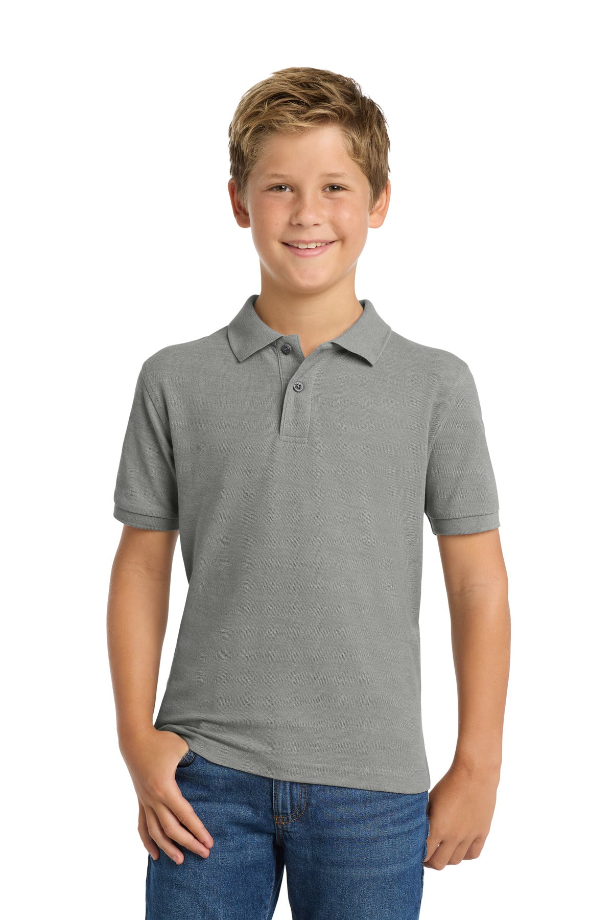 Port Authority® Youth Silk Touch™ Polo.  Y500