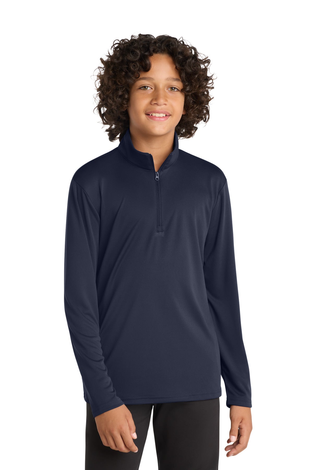 Sport-Tek ® Youth PosiCharge ® Competitor ™ 1/4-Zip Pullover. YST357