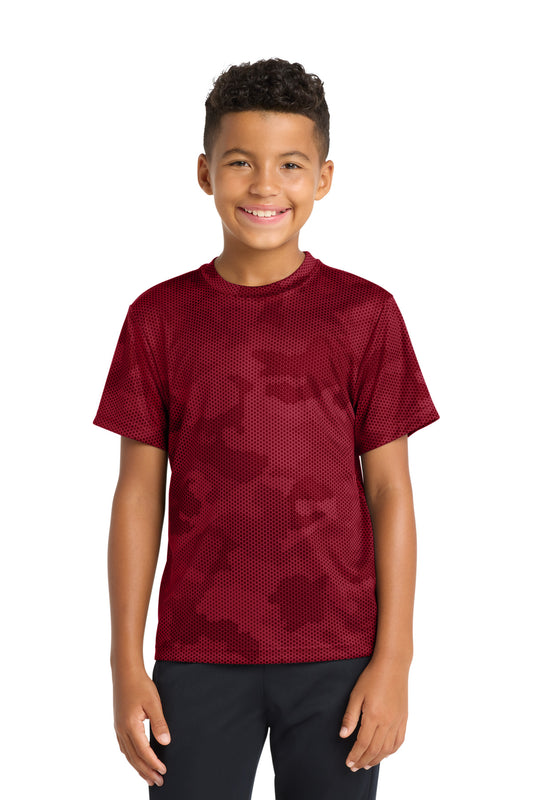 Sport-Tek® Youth CamoHex Tee. YST370