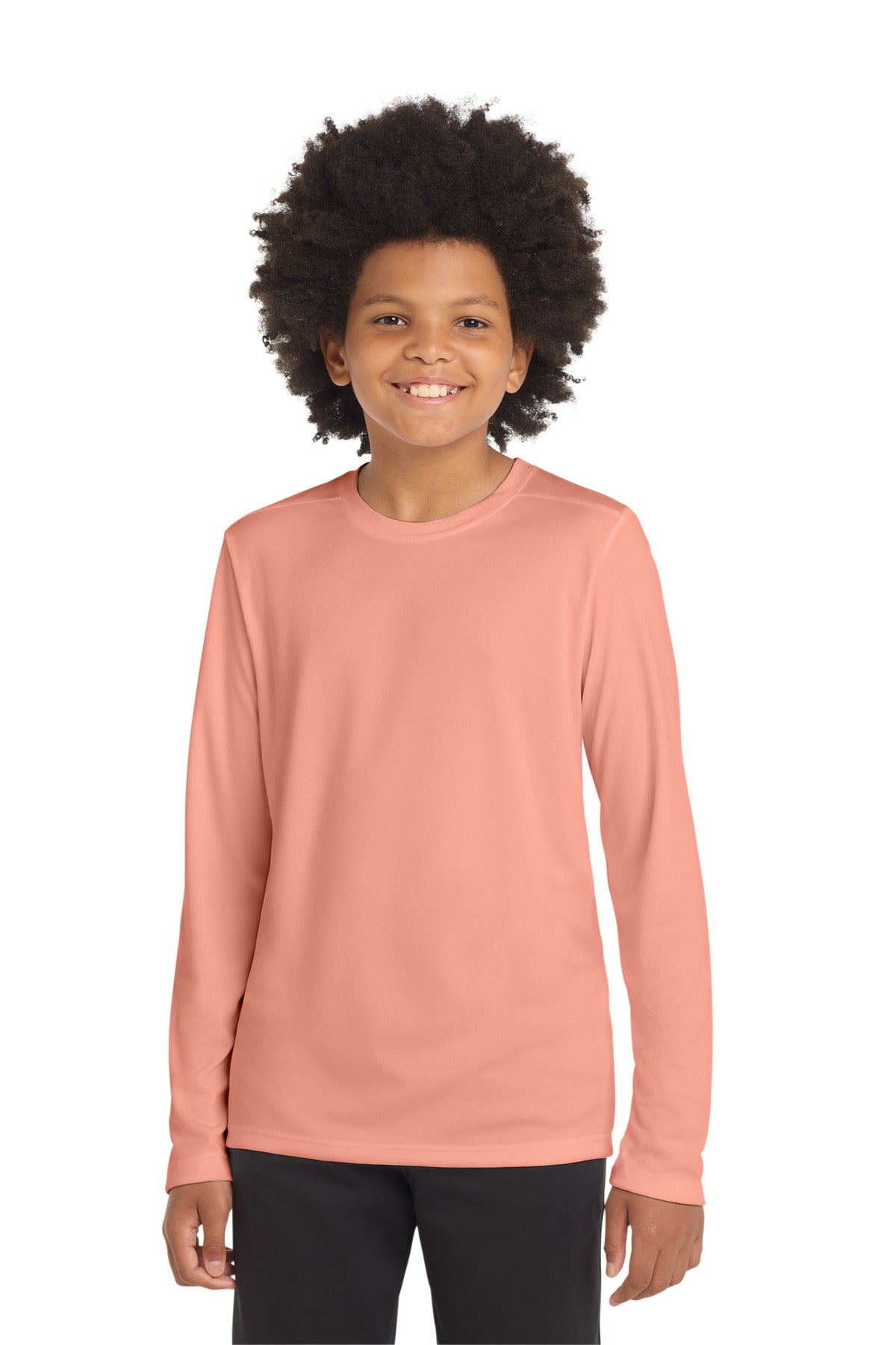 Sport-Tek ® Youth Posi-UV® Pro Long Sleeve Tee. YST420LS