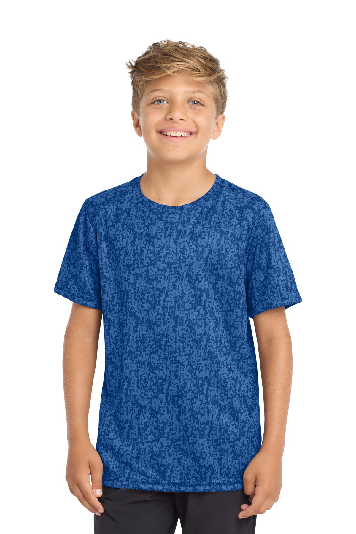 Sport-Tek ® Youth Digi Camo Tee. YST460