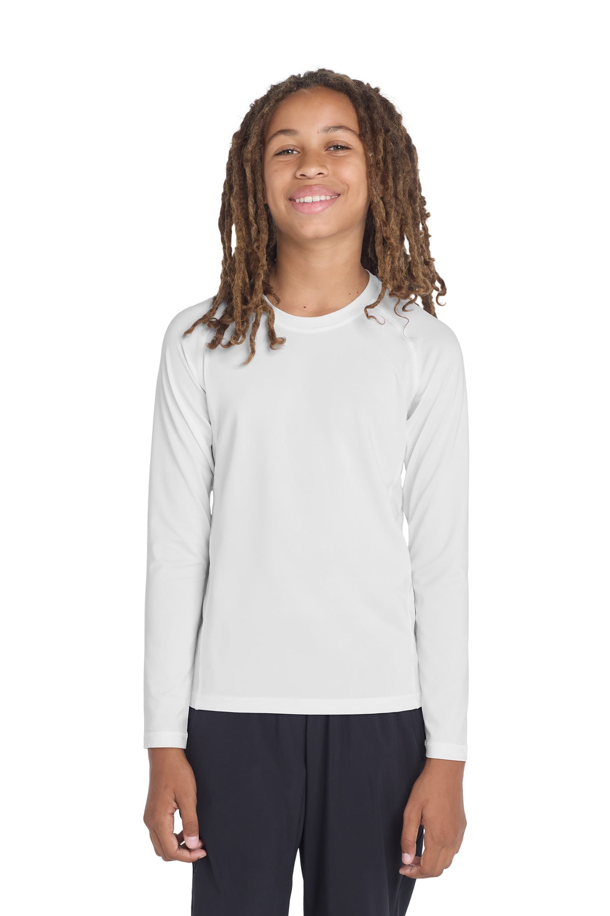 Sport-Tek ® Youth Long Sleeve Rashguard Tee. YST470LS