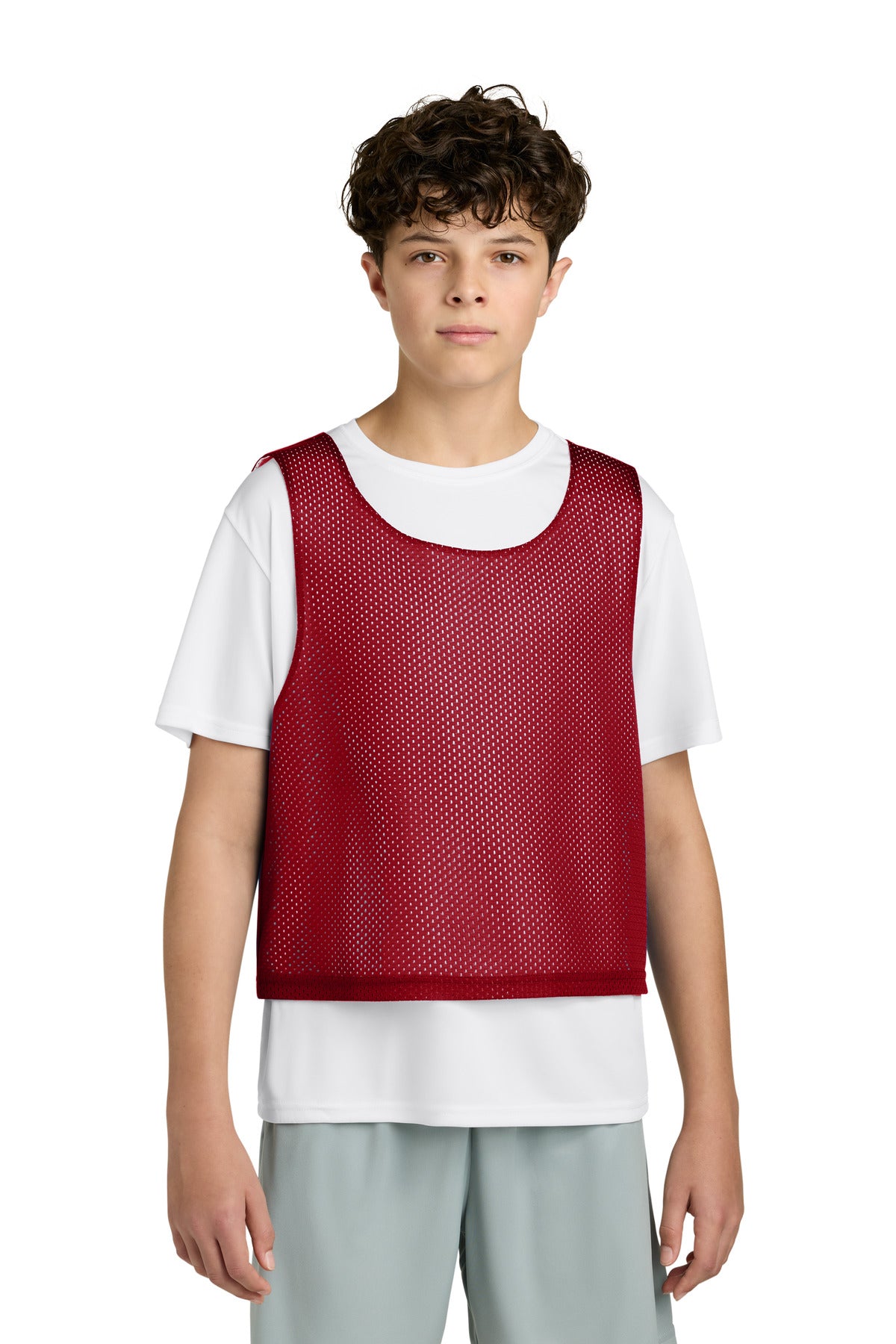 Sport-Tek® Youth Lacrosse Reversible Pinnie YST512