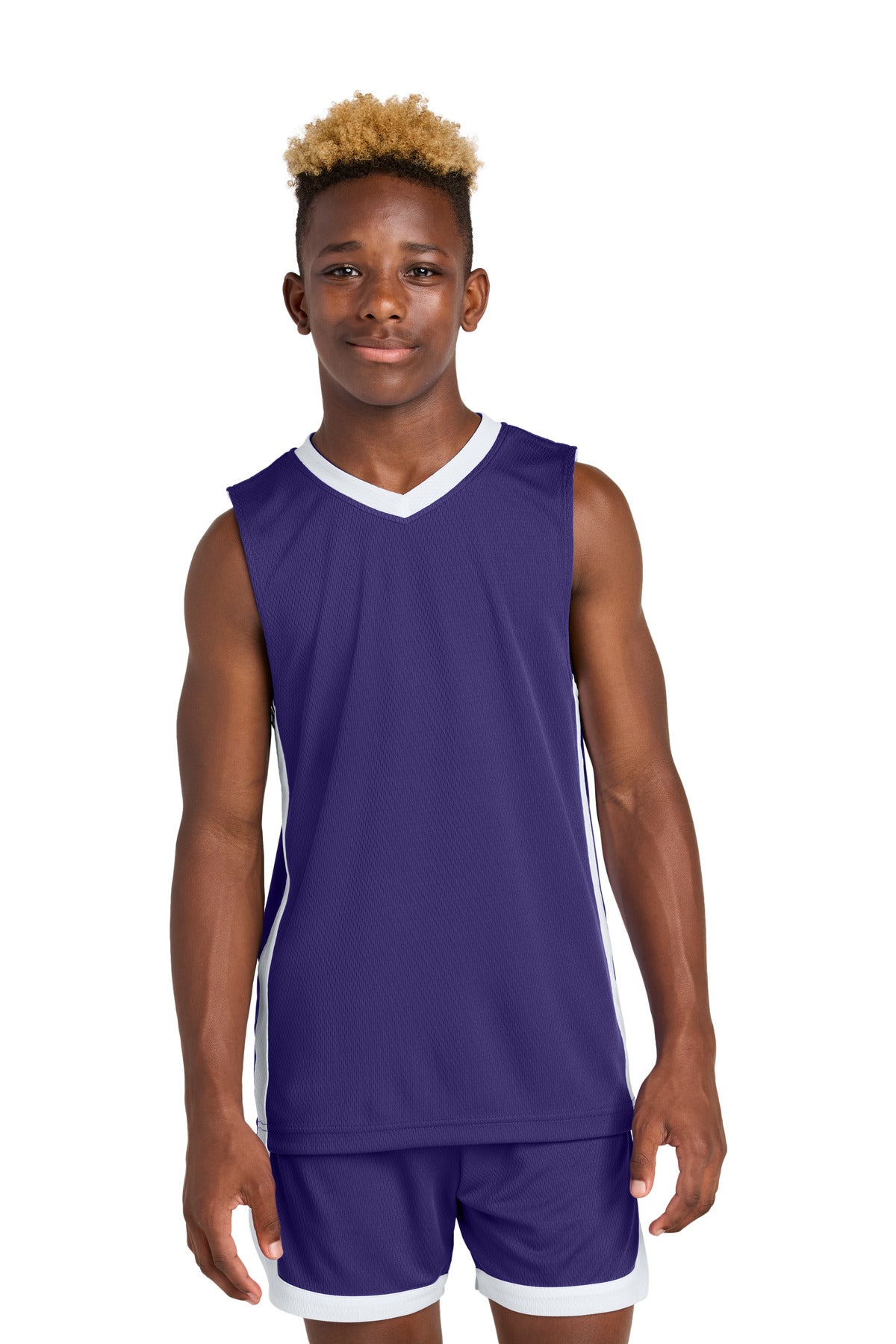 Sport-Tek® Youth Rival Basketball Rev Jersey YST900