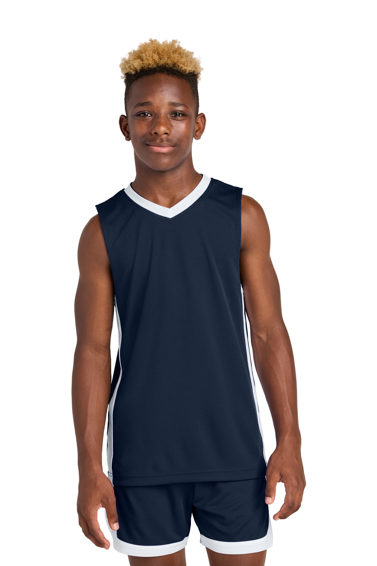 Sport-Tek® Youth Rival Basketball Rev Jersey YST900