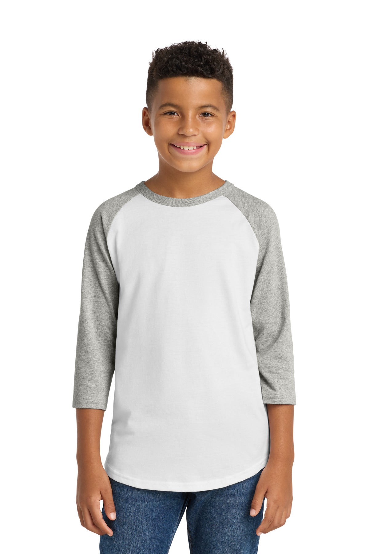 Sport-Tek® Youth Colorblock Raglan Jersey.  YT200