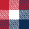 Rothco Extra Heavyweight Buffalo Plaid Flannel Shirt - Red / White / Blue Plaid
