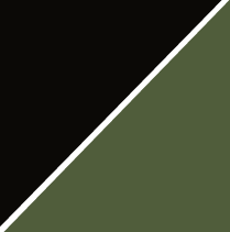 Rothco PVC US Flag Patch With Hook Back - Black / Olive Drab