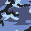 Rothco Long Sleeve Color Camo T-Shirt - Sky Blue Camo