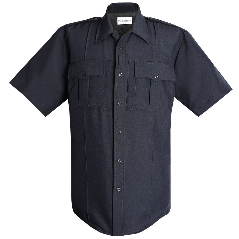 Command Men's Short Sleeve Shirt W/Zipper