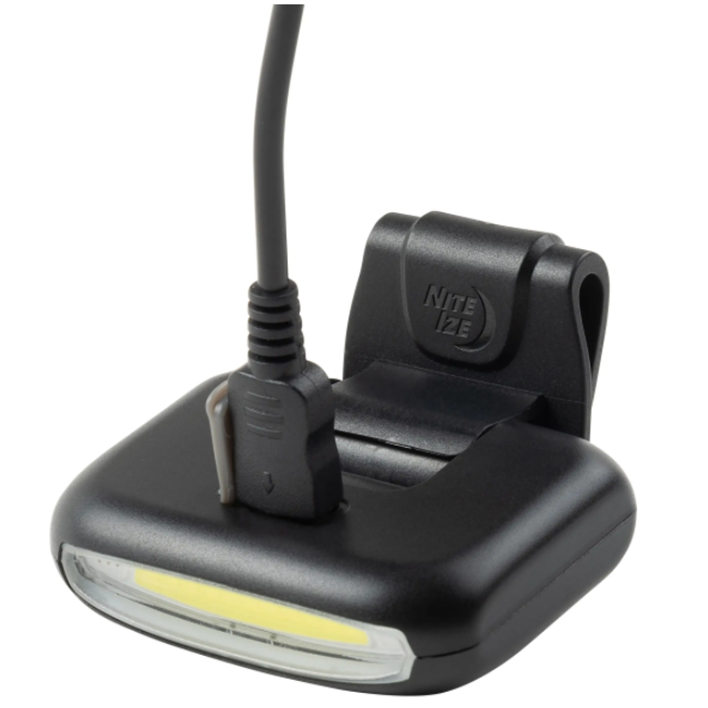 Radiant 170 Rechargeable Clip Light - Black